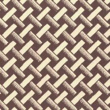 Brown Basket Weave Print Italian Paper ~ Carta Varese Italy